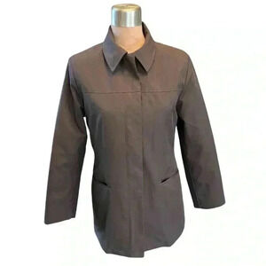 Express Gray Water-Resistant Coat - Size 2